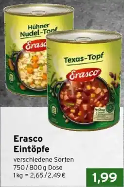 CAP Markt Erasco Eintöpfe Angebot