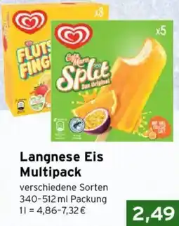 CAP Markt Langnese Eis Multipack Angebot