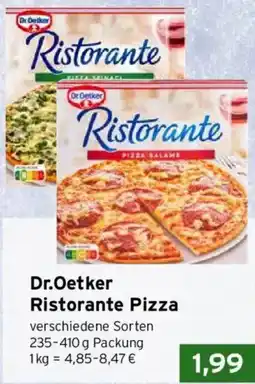 CAP Markt Dr.Oetker Ristorante Pizza Angebot