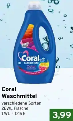 CAP Markt Coral Waschmittel Angebot