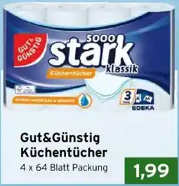 CAP Markt Gut&Günstig Küchentücher Angebot
