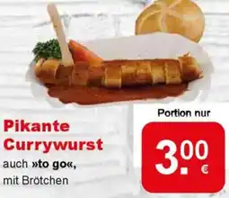 CAP Markt Pikante Currywurst Angebot