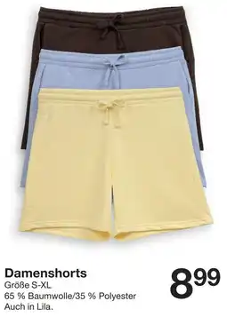 Zeeman Damenshorts Angebot