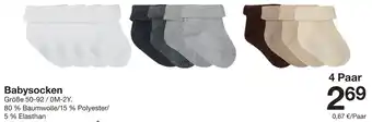 Zeeman Babysocken Angebot