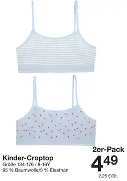 Zeeman Kinder-Croptop Angebot