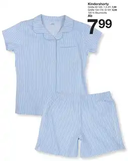 Zeeman Kindershorty Angebot