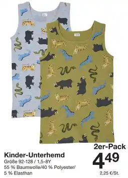 Zeeman Kinder-Unterhemd Angebot