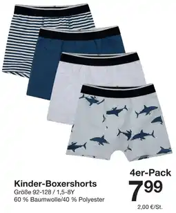 Zeeman Kinder-Boxershorts Angebot