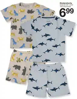 Zeeman Kindershorty Angebot
