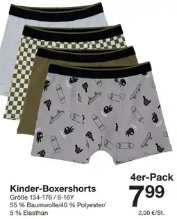 Zeeman Kinder-Boxershorts Angebot