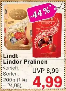 Jawoll Lindt Lindor Pralinen Angebot
