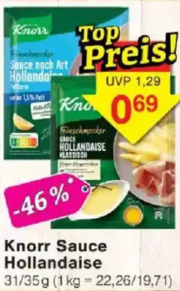 Jawoll Knorr Sauce Hollandaise Angebot