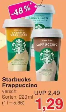 Jawoll Starbucks Frappuccino Angebot