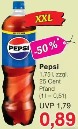 Jawoll Pepsi Angebot