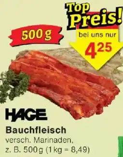 Jawoll HAGE Bauchfleisch Angebot