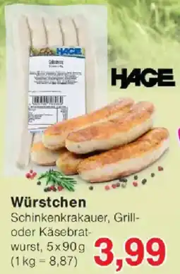 Jawoll HAGE Würstchen Angebot
