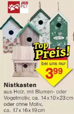 Jawoll JAN PET Nistkasten Angebot