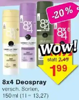 Jawoll 8x4 Deospray Angebot