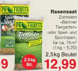 Jawoll Rasensaat Angebot
