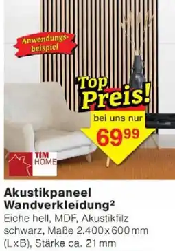 Jawoll TIM HOME Akustikpaneel Wandverkleidung Angebot