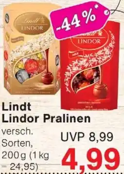 Wiglo Wunderland Lindt Lindor Pralinen Angebot