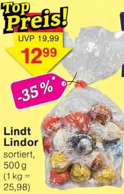 Wiglo Wunderland Lindt Lindor Angebot