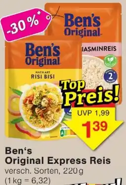 Wiglo Wunderland Ben's Original Express Reis Angebot