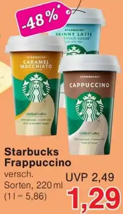 Wiglo Wunderland Starbucks Frappuccino Angebot