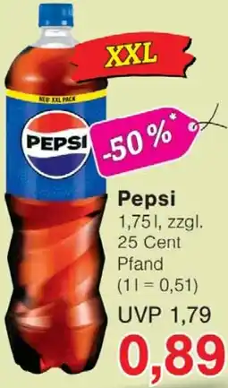 Wiglo Wunderland Pepsi Angebot