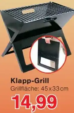 Wiglo Wunderland Klapp-Grill Angebot