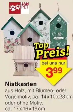 Wiglo Wunderland Nistkasten Angebot