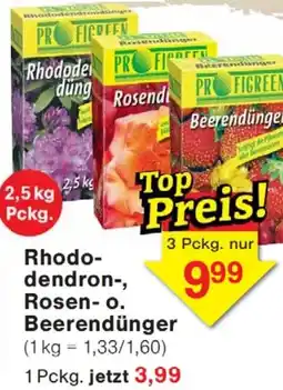 Wiglo Wunderland Rhododendron, Rosen o. Beerendünger Angebot