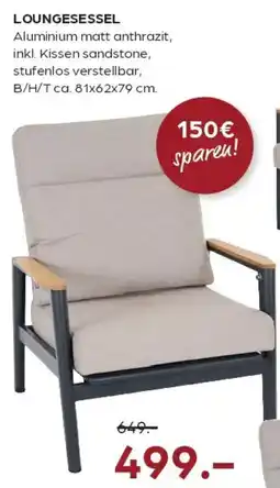 Möbel Buss Loungesessel Angebot