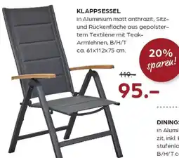 Möbel Buss Klappsessel Angebot