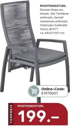 Möbel Buss Positionsstuhl Angebot