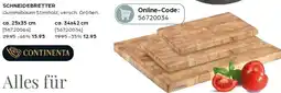 Möbel Buss CONTINENTA Schneidebretter Angebot