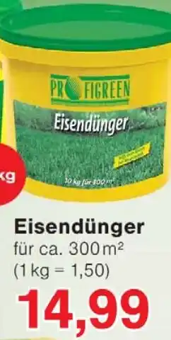 Wiglo Wunderland Eisendünger Angebot
