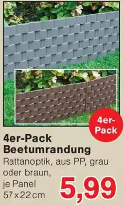 Wiglo Wunderland 4er-Pack Beetumrandung Angebot