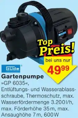 Wiglo Wunderland Güde Gartenpumpe Angebot