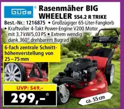 Norma Rasenmäher BIG WHEELER 554.2 R TRIKE Angebot