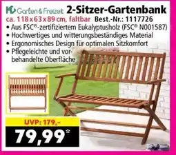 Norma 2-Sitzer-Gartenbank Angebot
