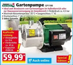 Norma Gartenpumpe GP1100 Angebot