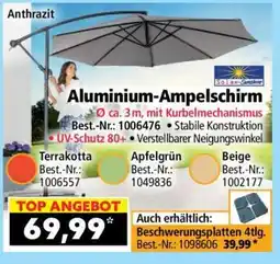 Norma Aluminium- Ampelschirm Angebot