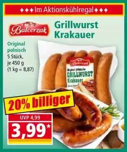 Norma Grillwurst Krakauer Angebot