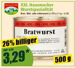 Norma XXL Hausmacher Wurstspezialität Angebot