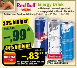 Norma Red Bull Energy Drink Angebot