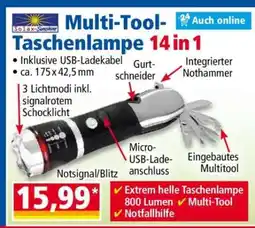 Norma Multi-Tool-Taschenlampe 14 in 1 Angebot