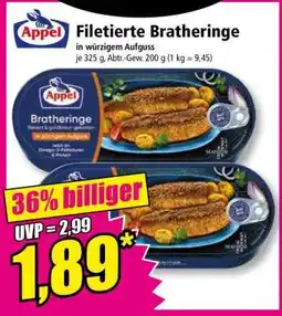 Norma Filetierte Bratheringe Angebot