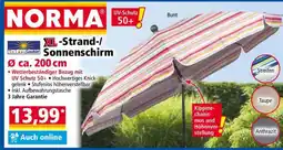 Norma XL-Strand-/Sonnenschirm Angebot
