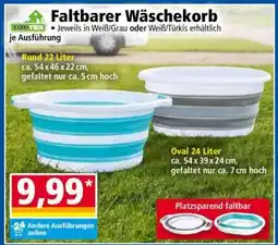 Norma Faltbarer Wäschekorb Angebot